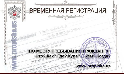 Регистрация по месту пребывания граждан РФ (Кратко)